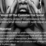 Social Customer Service: Adapting Voice Of The Customer For Social