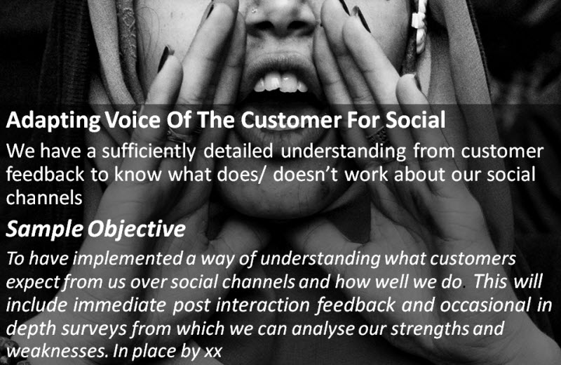 Social Customer Service: Adapting Voice Of The Customer For Social