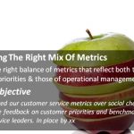 Social Customer Service: Developing The Right Mix Of Metrics