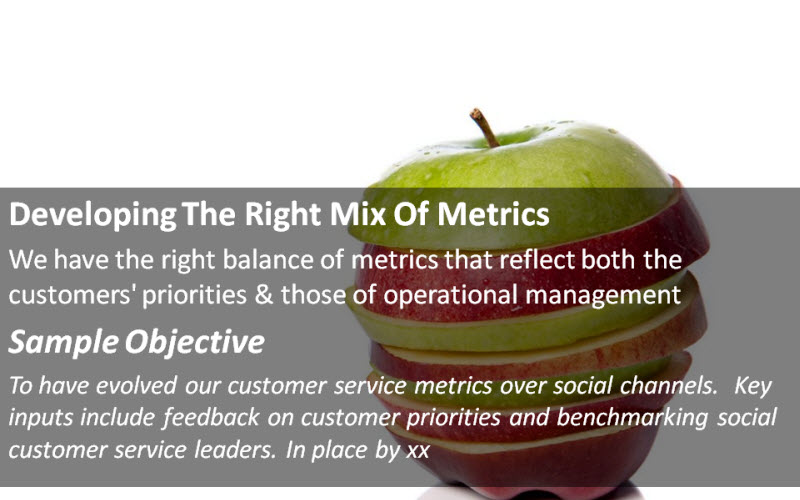 Social Customer Service: Developing The Right Mix Of Metrics