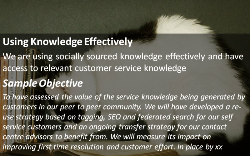 Social Customer Service: Using Knowledge Effectively